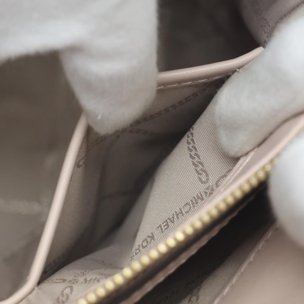 Michael Kors Стеганая сумка через плечо Сумка-портмоне кожаная розовая бежевая Женская 30FIGUSS6L Б/у