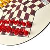 Шахматный набор на трех игроков Портативная международная шахматная доска Пластиковые шахматные фигуры Классическая настольная игра Семейная стратегическая игра