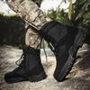 Men Tactical Boot Outdoor Male Combat Hiking Shoes Casual Special Force Desert Military Unisex Non-Slip Ankle Work Safety Shoes