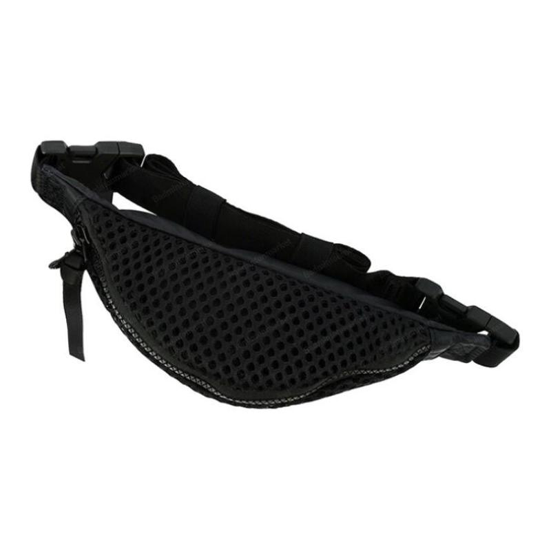 Nike Джинсовая поясная сумка обычная унисекс черная повседневная CU2609-010