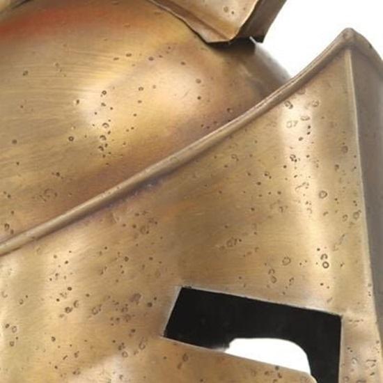 Greek Warrior Helmet Replica LARP Brass Steel