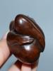 Chinese Boxwood Wood Carving Sexy Woman Figure Statue Wooden Sculpture Decor Art