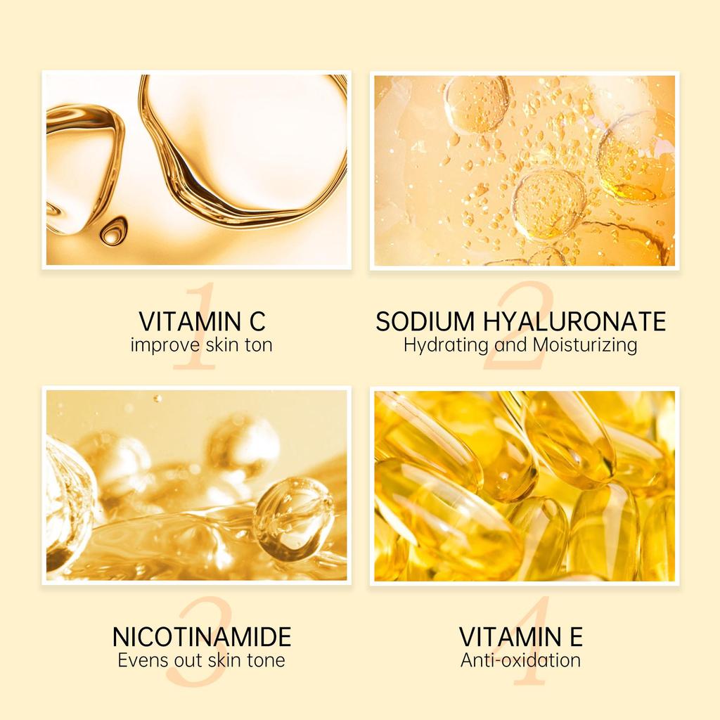 JellyPrim Тоник с витамином С, гиалуроновая кислота, отбеливание, увлажняющий уход за кожей лица