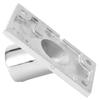Boat Handrail Base Fitting Stainless Steel 60 Degree Rectangular Boat Hand Rail Fitting22mm 0.9in