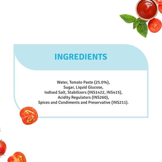 Veeba Foods Tomato Ketchup - NO Onion NO Garlic Chef's Special (900G)