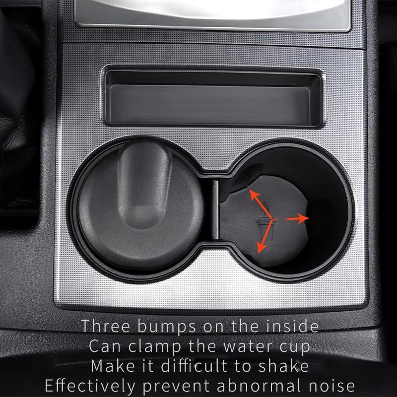 For Mitsubishi Pajero Interior Accessories Water Cup Storage Box Limiter Montero V87v93v95v97v98 Silicone Water Cup Holder