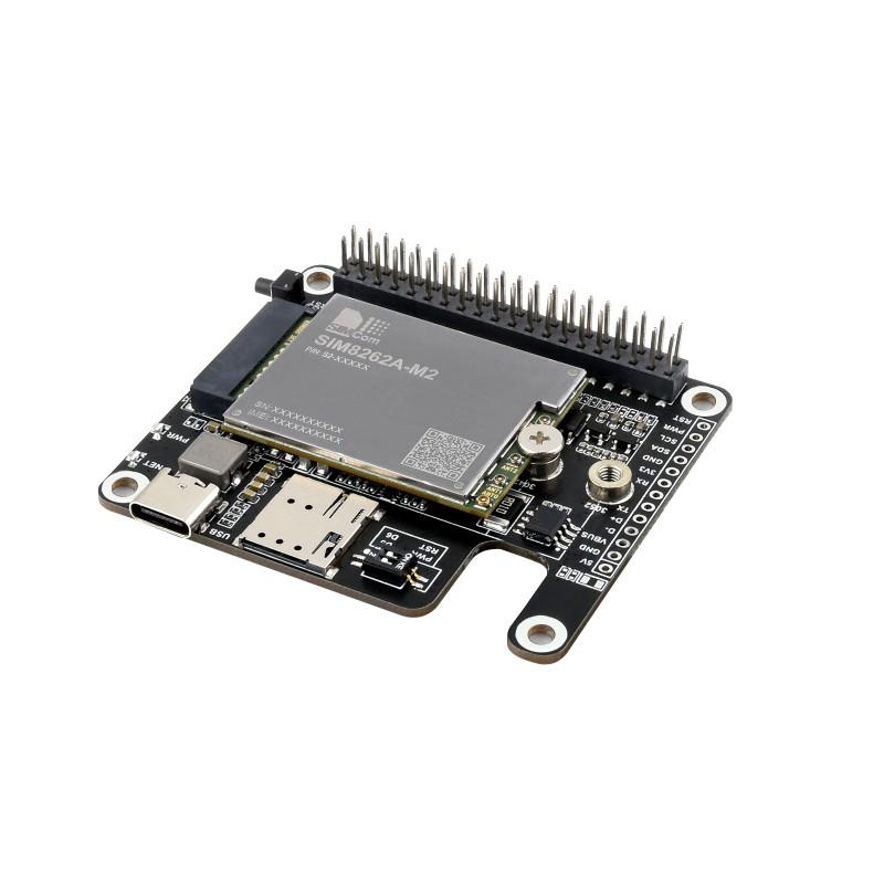 HAT PCIe на 5G/4G/3G, разработанный для RPi 5, совместимый с корпусами 3042/3052, 5G-модули SIMCom/Quectel, Варианты 5G-модуля