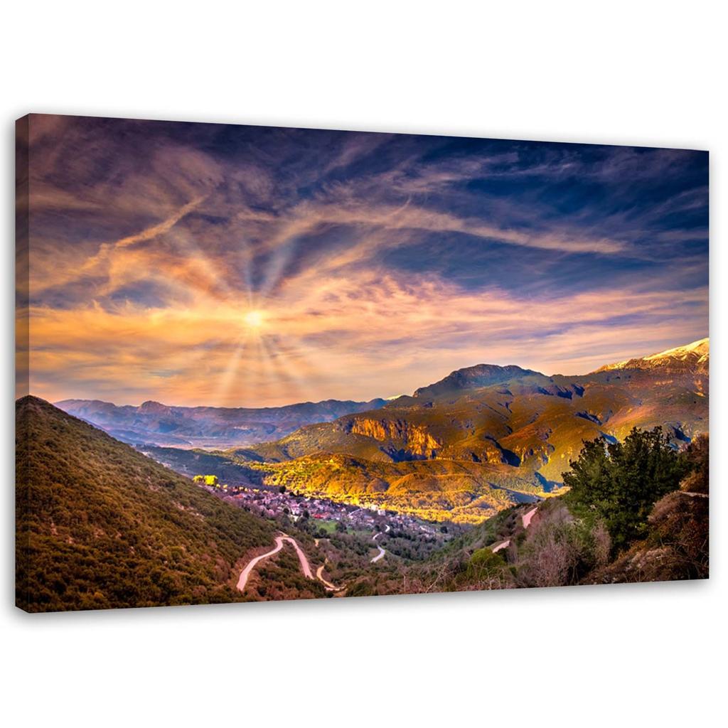 Canvas Print Mountain Landscape Nature