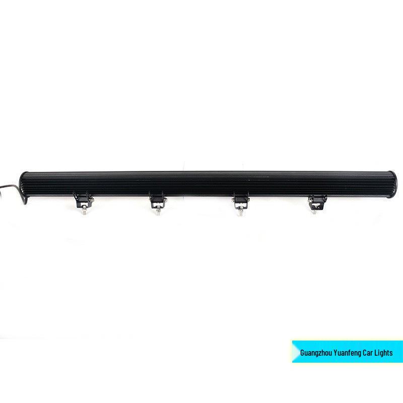 54W Single Row LED Flood Light Bar with Double Holes