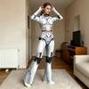 Женские Раздельные Широкие Колготки Взрослые 3D Цифровая Печать Косплей Цельный Костюм