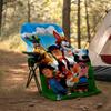 1pc La Granja de Zenon Theme Blanket - Digital Print, Polyester, Cozy for All Seasons, Perfect for Outdoor, Camping, and Travel