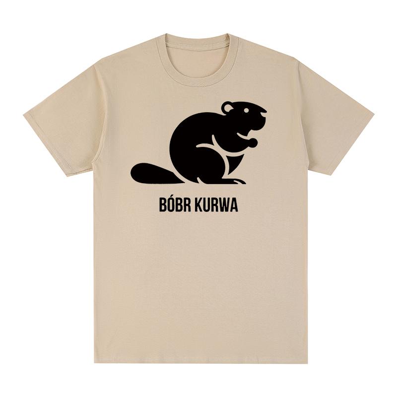 Bober kurwa Vintage tshirt Gift Idea Clothes Cotton Men T shirt New TEE TSHIRT Womens tops