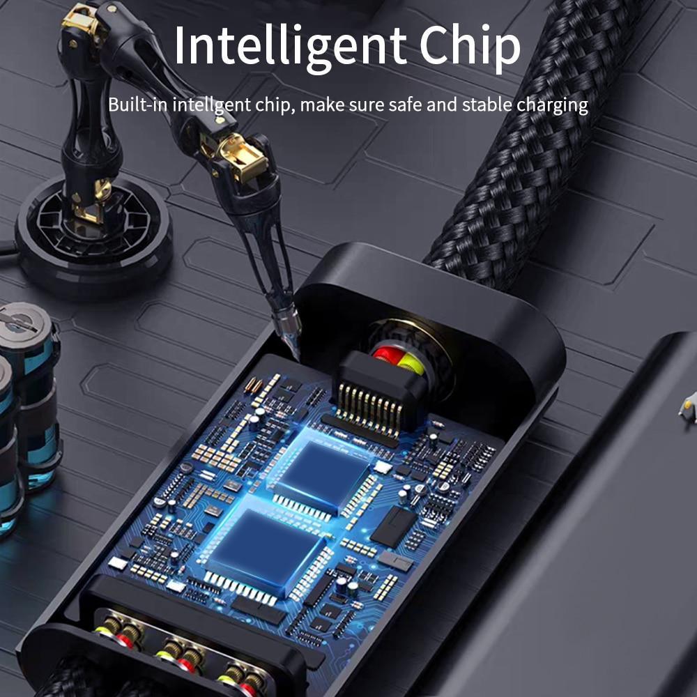 3 в 1 Магнитный кабель Micro USB 3 в 1 Магнитное зарядное устройство для быстрой зарядки USB Type C Кабель для мобильного телефона Шнур