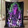 Soft Flannel Blanket Lightweight Cozy Bedroom Living Room CoverBeetlejuice Lydia Deetz