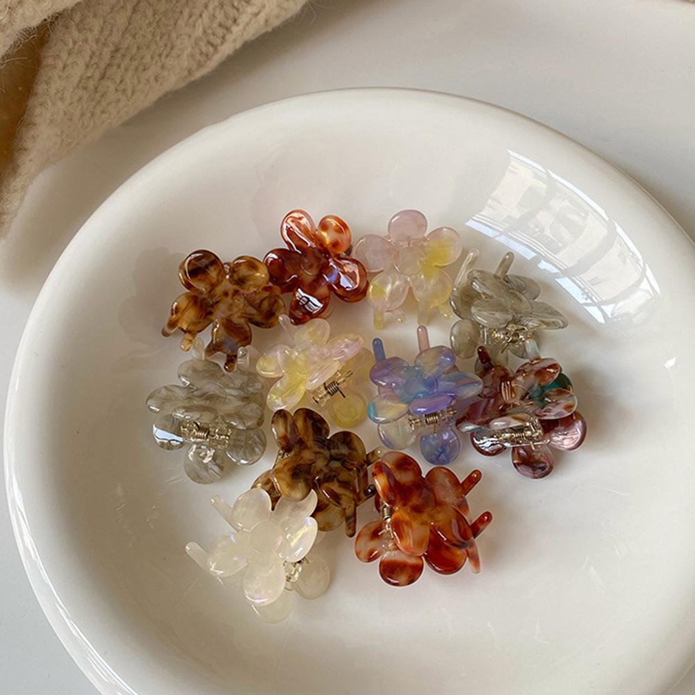 Elegant Korean style Flower grab clip Versatile hairpin Hair accessories Acetic acid Hair Claw