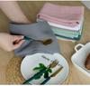 1Pc 45x65cm Cotton Home Kitchen Plain Fabric Waffle Tea Towel Kitchen Dish Cloth Table Napkin
