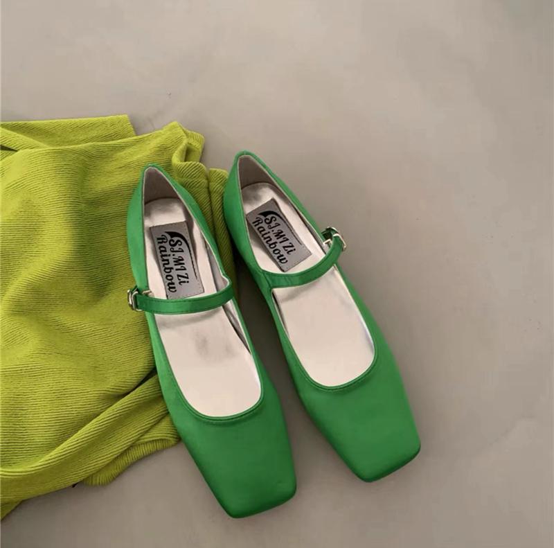 Модные SUOJIALUN 2025 Летние Женские Балетки с Круглым Носком и Неглубоким Вырезом, Мягкие Туфли-Балетки, Женские Повседневные Туфли для Платья, Классические Лоферы Mujer