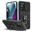 Чехол-подставка для объектива камеры Slide для Motorola Moto G200 G100 G60 G60S G50 G30 G20 G52 Edge 20 Lite 30 Pro G9 Plus E7 Power, противоударный защитный чехол