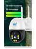 360° Panoramic Wireless Solar Camera: No Power/Network Needed, Lifetime Free Traffic Monitoring for Outdoor Use