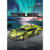 Technical Building Blocks Racing Car Static Model or Remote Control Electric RC Car Version Optional Construction Toys for Boys