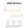 Pink Fake Nails with Rhinestone Decor Sweet & Charming Reusable False Nails for Shopping Traveling Dating