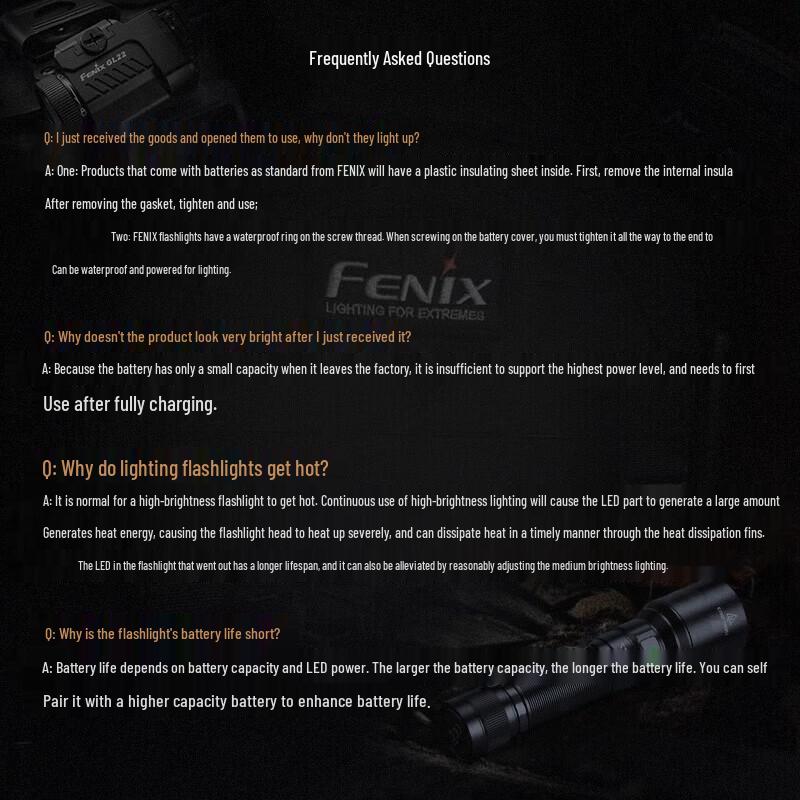 Перезаряжаемый светодиодный фонарь FENIX C7