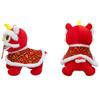Colorful Sequined Lion Dance Plush Doll Lion Dance Chinese New Year Gift  Birthday Gift