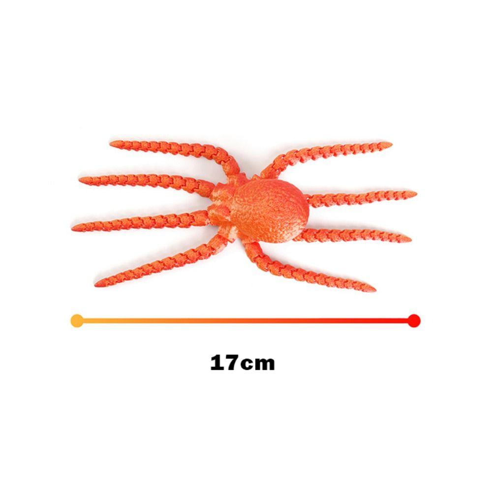 Colorful Octopus Figurine 3D Printed Animal Table Ornament Creative Desk Decor