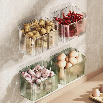Настенная многофункциональная корзина для хранения вещей для кухни и ванной комнаты