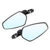 1 Pair 7 8inch 22mm Universal Motorcycle Aluminum Handle Bar End Side Rear View Mirrors