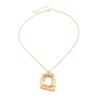SHIXIN Hip Hop Hollow Square Out Pendant Necklace Women Minimalist Geometric Pendant Sweater Chain Autumn/Winter Fashion Jewelry