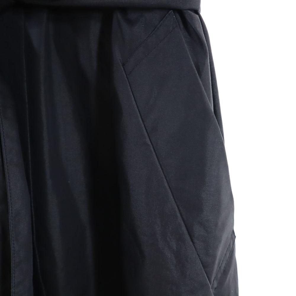 ISSEY MIYAKE Пальто 2 Угольно-черное Женское Подержанное Сделано в Японии
