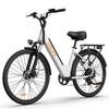 URLIFE E26 Ebike All Terrain Electric Bike With Seat 36V13Ah Battery 250W Motor Urban Commuting Eiectric Bicycle 26 Inch Off-Road Tire E-Mountain Bike