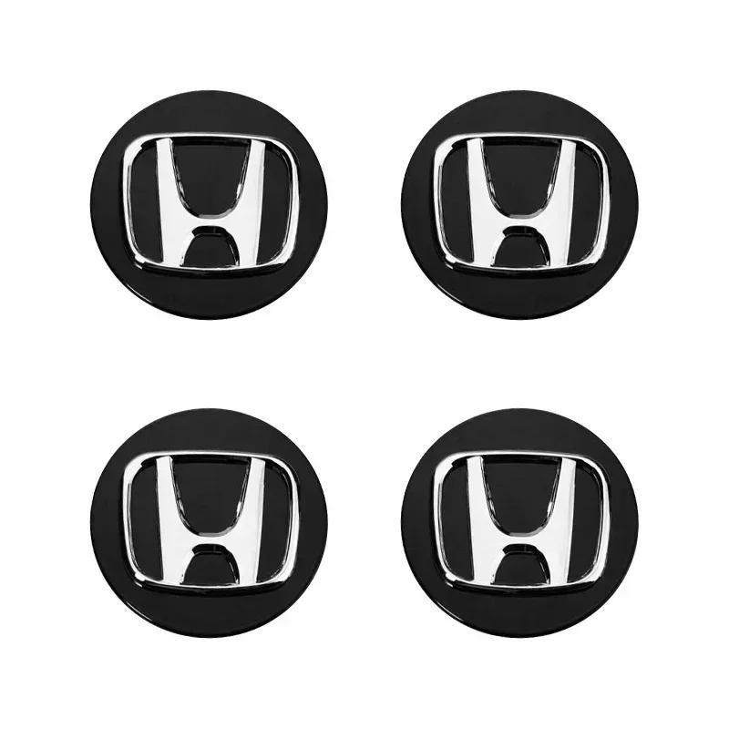 4pcs 58mm 69mm Car Wheel Center Hub Caps Cover For Honda Civic Fit Jazz Accord CRV HRV City Odyssey Passport Pilot Vezel Insight DS5
