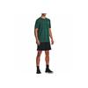 Under Armour Solid Color Crew Neck Short Sleeve T-Shirt Men Tops Green 1376781-322