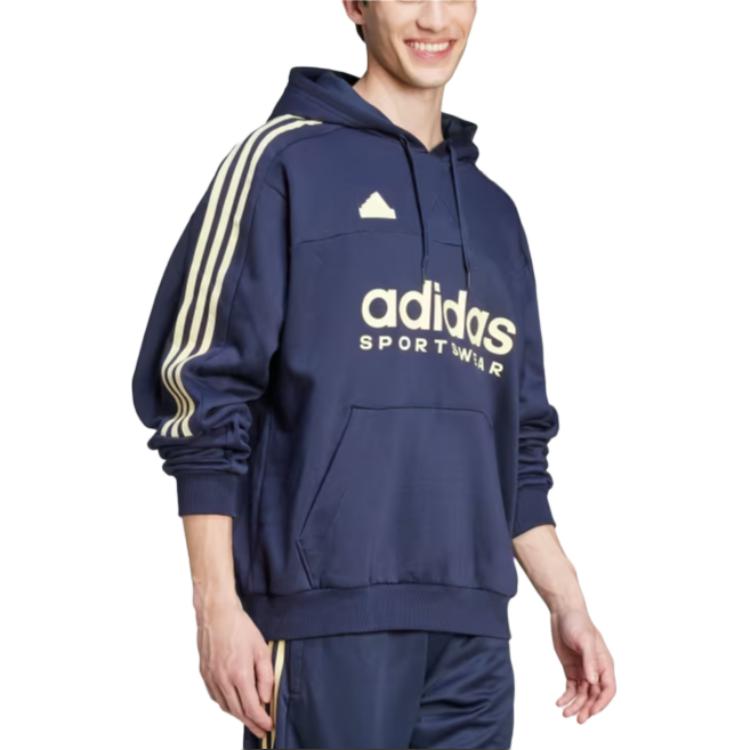 adidas Спортивная толстовка мужская Legend Ink/near Yellow IW5937