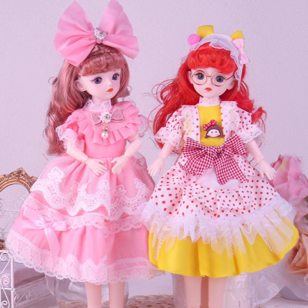 Kawaii 30cm Dress Up Doll Beautiful Dress Up Doll‘s Clothes BJD BJD Movable Joint Doll Girl