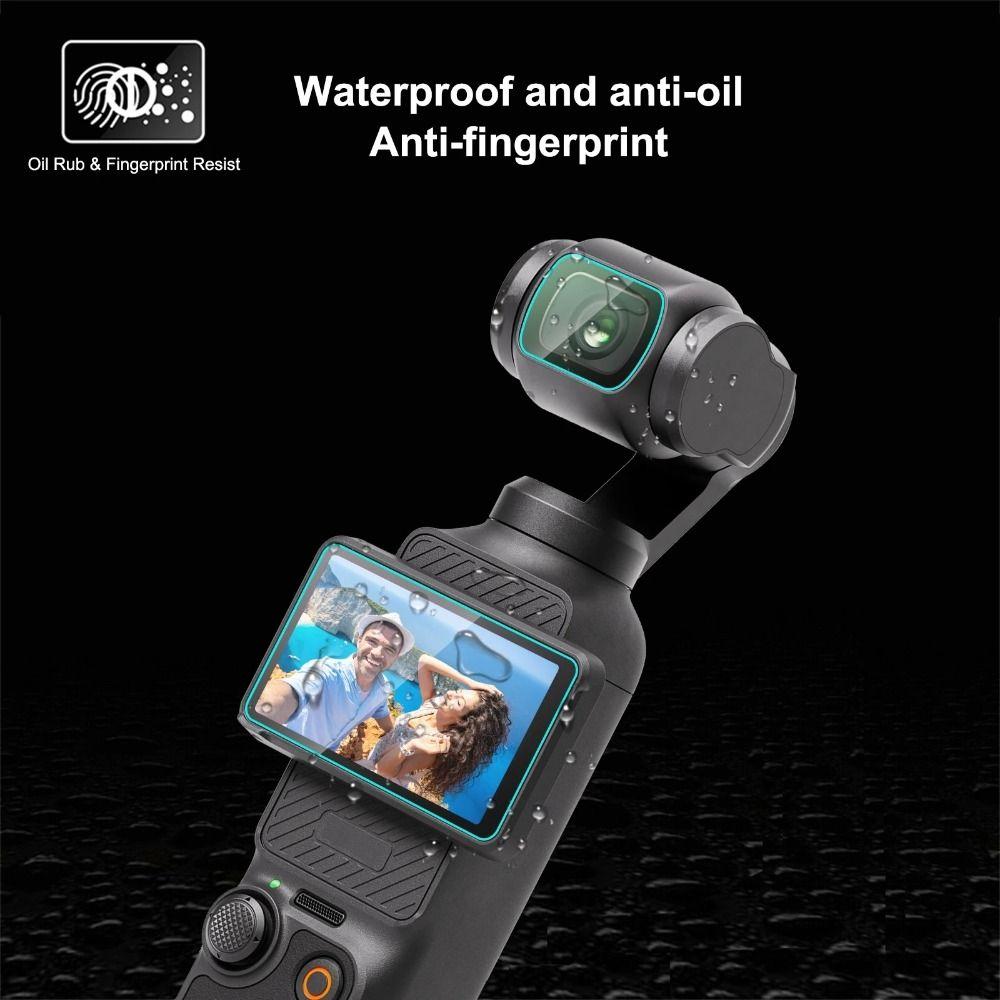 3/4 PCS Tempered Glass Lens Protective Glass Film Protective Films for DJI OSMO Pocket 3