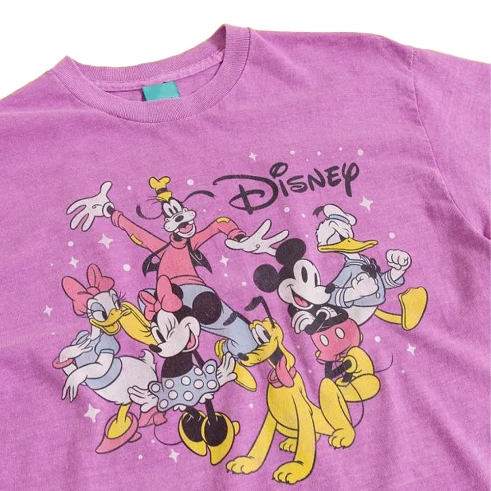 Mickey Mouse & Friends Unisex Adult Vintage Wash T-Shirt