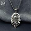 Ретро-подвеска-ожерелье Xiewei'er с цирконом и изображением Девы Марии