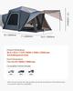 SUV Camping Tent Outdoor SUV Tent with Awning Waterproof for 5-8 Person