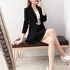 Женский Красный Костюм Юбка Модный Осенне-Зимний Комплект из Двух Предметов Маленькая Куртка в Западном Стиле Плиссированная Юбка Ансамбль