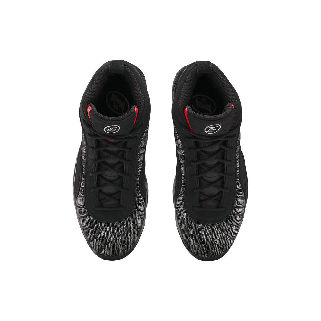 Reebok Унисекс Баскетбольные кроссовки Answer III Retro Черный Хром Энергичный Красный 100209104