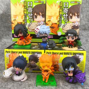 Naruto Ninkai Taisen Uchiha Sasuke Hatake Kakashi Orochimaru Blind Box Gifts Toy Model Anime Figures Collect Ornaments