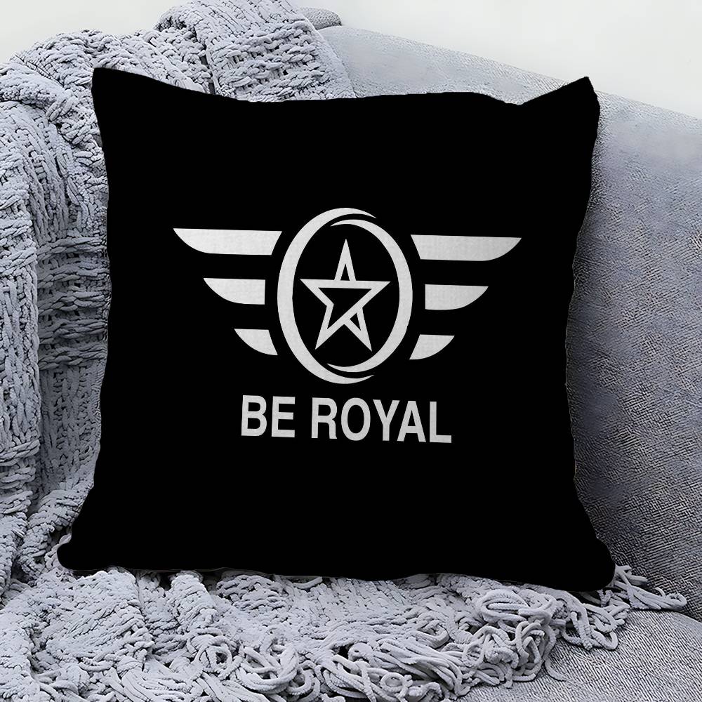 R-ROYALS E-ENFIELDS Чехол на подушку с логотипом Чехол на диванную подушку Декор для дома Детский подарок