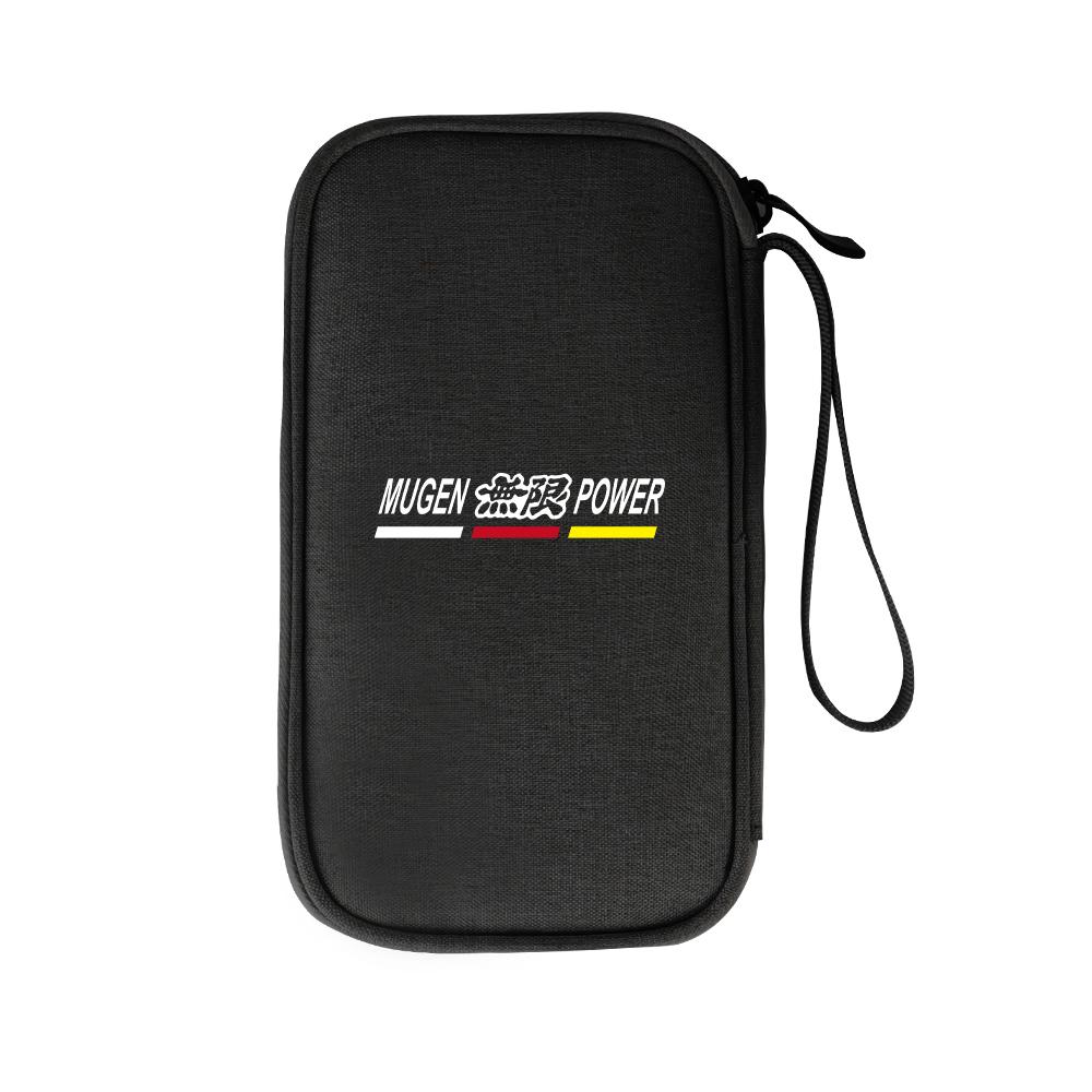 AQW1 Car Digital Supplies Storage Bag Key USB Cable Earphone Organizer Box For Honda Civic Accord Hrv Jazz CR-Z Element Insight MDX