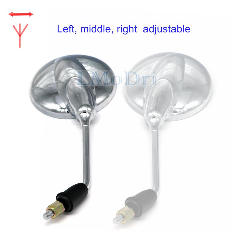 Зеркало для мотоцикла, скутера, задние боковые зеркала, зеркало заднего вида с электрическим велосипедом