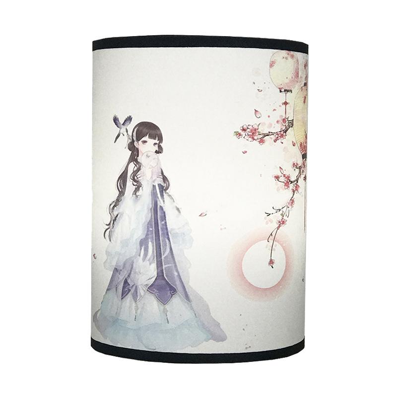 Китайский старинный стиль абажур для настольной лампы ретро абажур с изображением цветочных птиц потолочный светильник люстра для столовой абажур для домашнего отеля