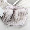 Elastic Rabbit Fur Scarf Multicolour Fur Collar Neck Creative Rex Rabbit Fur Scarf  Gift