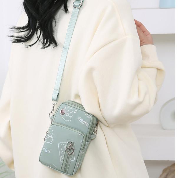 Сумка для мобильного телефона, женская сумка из ткани Оксфорд 2025 года, новая спортивная сумка на запястье для фитнеса на открытом воздухе, сумка для велоспорта